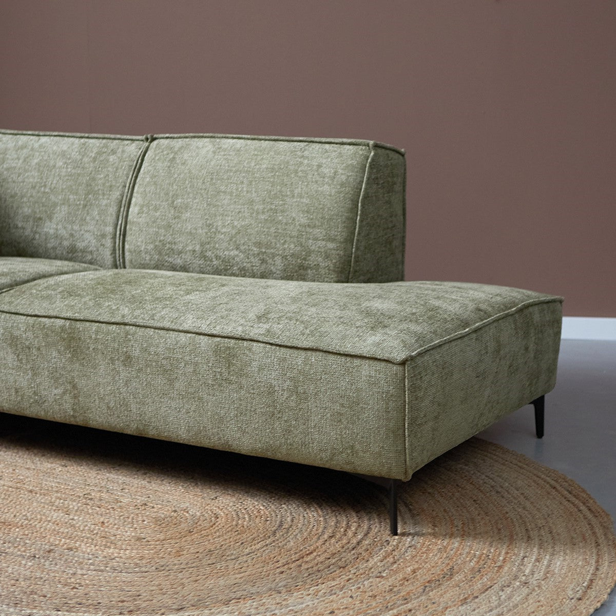 PEPP interiors RIVER U-opstelling met CL links - Majestic 607